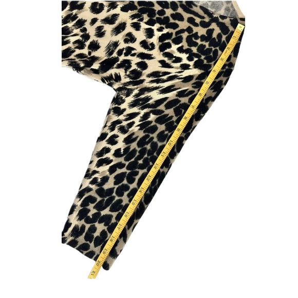 Hampshire Studio Lúxelon Panther  / Animal Print Women’s Sweater Size  M - Picture 7 of 9